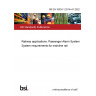 BS EN 16334-1:2014+A1:2022 Railway applications. Passenger Alarm System System requirements for mainline rail