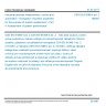 CSN EN 61069-4 ed. 2 - Industrial-process measurement, control and automation - Evaluation of system properties for the purpose of system assessment - Part 4: Assessment of system performance