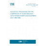 UNE EN ISO 11689:1997 ACOUSTICS. PROCEDURE FOR THE COMPARISON OF NOISE-EMISSION DATA FOR MACHINERY AND EQUIPMENT. (ISO 11689:1996).