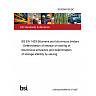 26/30548159 DC BS EN 1429 Bitumens and bituminous binders - Determination of residue on sieving of bituminous emulsions and determination of storage stability by sieving