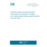 UNE EN ISO 5378:1995 STARCHES AND DERIVED PRODUCTS. DETERMINATION OF NITROGEN CONTENT BY THE KJELDHAL METHOD. SPECTROPHOTOMETRIC METHOD. (ISO 5378:1978).