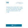 UNE EN 60368-2-2:1999 PIEZOELECTRIC FILTERS. PART 2: GUIDE TO THE USE OF PIEZOELECTRIC FILTERS. SECTION 2: PIEZOELECTRIC CERAMIC FILTERS (Endorsed by AENOR in June of 1999.)