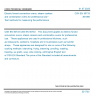 CSN EN 50733 - Electric forced convection ovens, steam cookers and combination ovens for professional use - Test methods for measuring the performance