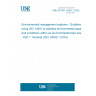 UNE EN ISO 14002-1:2020 Environmental management systems - Guidelines for using ISO 14001 to address environmental aspects and conditions within an environmental topic area - Part 1: General (ISO 14002-1:2019)
