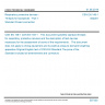 CSN EN 148-1 - Respiratory protective devices - Threads for facepieces - Part 1: Standard thread connection