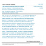 CSN EN ISO 21971 - Fine ceramics (advanced ceramics, advanced technical ceramics) - Mechanical properties of ceramic composites at ambient temperature in air atmospheric pressure - Determination of hoop tensile properties of tubes