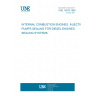 UNE 10078:1989 INTERNAL COMBUSTION ENGINES. INJECTION PUMPS SEALING FOR DIESEL ENGINES. SEALING SYSTEMS.