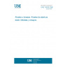 UNE 16539:2006 Pliers and nippers. Slip joint pliers. Dimensions and tests