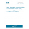 UNE EN 14879-5:2008 Organic coating systems and linings for protection of industrial apparatus and plants against corrosion caused by aggressive media -  Part 5: Linings on concrete components