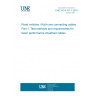 UNE ISO 4141-1:2016 Road vehicles. Multi-core connecting cables. Part 1: Test methods and requirements for basic performance sheathed cables