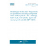 UNE EN ISO 20976-1:2020 Microbiology of the food chain - Requirements and guidelines for conducting challenge tests of food and feed products - Part 1: Challenge tests to study growth potential, lag time and maximum growth rate (ISO 20976-1:2019)