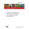 23/30464548 DC BS ISO 37125. Sustainable cities and communities. Environmental, social, and governance (ESG) indicators for cities