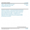 CSN EN 514 - Plastics - Poly(vinyl chloride) (PVC) based profiles - Determination of the strength of welded corners and Tjoints