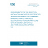 UNE EN 50053-2:1993 REQUIREMENTS FOR THE SELECTION, INSTALLATION AND USE OF ELECTROSTATIC SPRAYING EQUIPMENT FOR FLAMMABLE MATERIALS. PART 2: HAND-HELD ELECTROSTATIC POWDER SPRAY GUNS WITH AN ENERGY LIMIT OF 5 MJ AND THEIR ASSOCIATED APPARATUS.