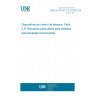 UNE EN 61347-2-8 CORR:2003 Lamp controlgear -- Part 2-8: Particular requirements for ballasts for fluorescent lamps