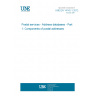 UNE EN 14142-1:2012 Postal services - Address databases - Part 1: Components of postal addresses
