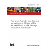 BS ISO 19642-6:2019 Road vehicles. Automotive cables Dimensions and requirements for 600 V a.c. or 900 V d.c. and 1 000 V a.c. or 1 500 V d.c. single core aluminium conductor cables