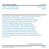 CSN EN 15347-1 - Plastics - Sorted plastics wastes - Part 1: General characterisation