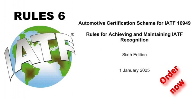 Rules 6 - IATF 16949 Automotive Certification Scheme