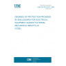 UNE EN 50102/A1:1999 DEGREES OF PROTECTION PROVIDED BY ENCLOSURES FOR ELECTRICAL EQUIPMENT AGAINST EXTERNAL MECHANICAL IMPACTS (IK CODE)