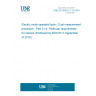 UNE EN 50632-2-14:2016 Electric motor-operated tools - Dust measurement procedure - Part 2-14: Particular requirements for planers (Endorsed by AENOR in September of 2016.)