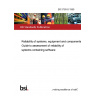 BS 5760-8:1998 Reliability of systems, equipment and components Guide to assessment of reliability of systems containing software