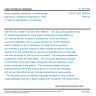 CSN EN ISO 18562-4 - Biocompatibility evaluation of breathing gas pathways in healthcare applications - Part 4: Tests for leachables in condensate