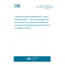 UNE EN IEC 62890:2020 Industrial-process measurement, control and automation - Life-cycle-management for systems and components (Endorsed by Asociación Española de Normalización in October of 2020.)