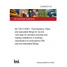 22/30465274 DC BS 7291-2 AMD1. Thermoplastics. Pipes and associated fittings for hot and cold water for domestic purposes and heating installations in buildings Specification for polybutylene (PB) pipe and associated fittings