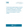 UNE EN ISO 374-4:2019 Protective gloves against dangerous chemicals and micro-organisms - Part 4: Determination of resistance to degradation by chemicals (ISO 374-4:2019) (Endorsed by Asociación Española de Normalización in January of 2020.)
