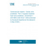 UNE EN ISO 5840-2:2021/A1:2025 Cardiovascular implants - Cardiac valve prostheses - Part 2: Surgically implanted heart valve substitutes - Amendment 1 (ISO 5840-2:2021/Amd 1:2025) (Endorsed by Asociación Española de Normalización in May of 2025.)