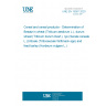 UNE EN 15587:2020 Cereal and cereal products - Determination of Besatz in wheat (Triticum aestivum L.), durum wheat (Triticum durum Desf.), rye (Secale cereale L.),triticale (Triticosecale Wittmack spp) and feed barley (Hordeum vulgare L.)