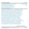 CSN EN ISO 11810 - Lasers and laser-related equipment - Test method and classification for the laser resistance of surgical drapes and/or patient protective covers - Primary ignition, penetration, flame spread and secondary ignition