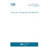 UNE EN ISO 8666:2021 Small craft - Principal data (ISO 8666:2020)