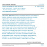 TNI CEN/TR 16364 - Influence of materials on water intended for human consumption - Influence due to migration - Prediction of migration from organic materials using mathematical modelling