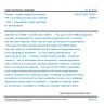 CSN EN ISO 19063-1 - Plastics - Impact-resistant polystyrene (PS-I) moulding and extrusion materials - Part 1: Designation system and basis for specifications