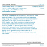 CSN EN IEC 62933-4-3 - Electrical energy storage (EES) systems - Part 4-3: Protection requirements of battery-based energy storage systems (BESS) according to environmental conditions