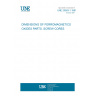 UNE 20583-1:1981 DIMENSIONS OF FERROMAGNETICS OXIDES PARTS. SCREW CORES