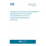 UNE 28027:1961 DIMENSIONS OF BOXES FOR INSTRUMENTS ABOARD AIRCRAFTS (MOUNTING BY POSTERIOR FACE OF THE BOARD) AND DIMENSIONS OF MOUNTING.