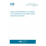 UNE CLC/TR 50462:2009 Rules for the determination of uncertainties in the measurement of the losses on power transformer and reactors