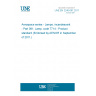 UNE EN 2240-091:2011 Aerospace series - Lamps, incandescent - Part 091: Lamp, code 7714 - Product standard (Endorsed by AENOR in September of 2011.)