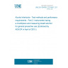 UNE EN 50436-2:2014/A1:2015 Alcohol interlocks - Test methods and performance requirements - Part 2: Instruments having a mouthpiece and measuring breath alcohol for general preventive use (Endorsed by AENOR in April of 2015.)