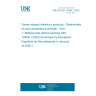 UNE EN ISO 10059-1:2025 Dense shaped refractory products - Determination of cold compressive strength - Part 1: Referee test without packing (ISO 10059-1:2025) (Endorsed by Asociación Española de Normalización in January of 2026.)