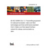 20/30398781 DC BS IEC 63098-2. Transmitting equipment for radiocommunication. radio-over-fibre technologies and their performance standard Part 2. Radio over fibre based fronthaul network for railway communication system