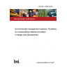 BS ISO 14009:2020 Environmental management systems. Guidelines for incorporating material circulation in design and development