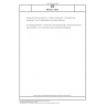 DIN EN 1159-2 Advanced technical ceramics - Ceramic composites; Thermophysical properties - Part 2: Determination of thermal diffusivity