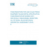 UNE 20545-6-1:1989 FIXED RESISTORS FOR USE IN ELECTRONIC EQUIPMENT. BLANK DETAIL SPECIFICATION. FIXED RESISTOR NETWORKS WITH INDIVIDUALLY MEASURABLE RESISTORS, ALL OF EQUAL VALUE AND EQUAL DISSIPATION. ASSESSMENT LEVEL E