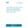 UNE EN 15004-6:2021 Fixed firefighting systems - Gas extinguishing systems - Part 6: Physical properties and system design of gas extinguishing systems for HFC 23 extinguishant (ISO 14520-10:2019, modified)