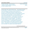 CSN EN ISO/IEC 27041 - Information technology - Security techniques - Guidance on assuring suitability and adequacy of incident investigative method