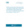 UNE EN ISO 17781:2017 Petroleum, petrochemical and natural gas industries - Test methods for quality control of microstructure of ferritic/austenitic (duplex) stainless steels (ISO 17781:2017) (Endorsed by Asociación Española de Normalización in October of 2017.)